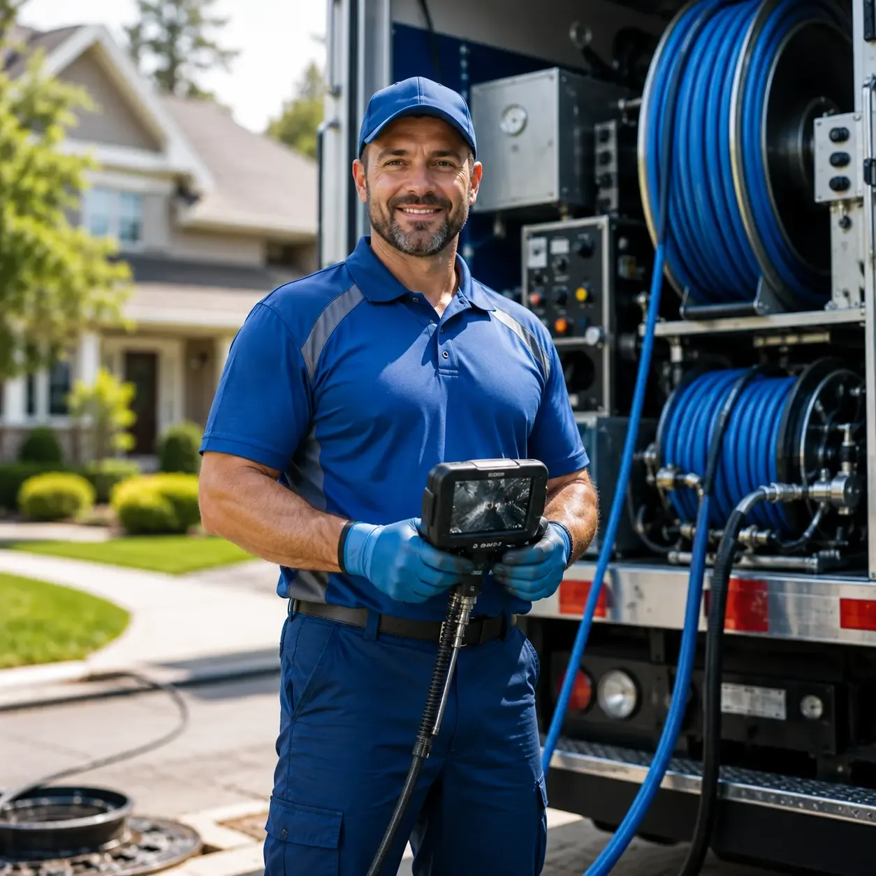 Local outdoor drain cleaning specialists in Woodbury, NJ